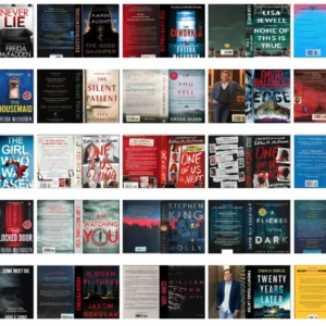 Psychological Thriller DIY MiniBooks DIGITAL PDF Printout