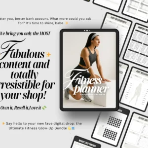 All-in-One Fitness PLR Bundle | Ebooks, Planners & Guides