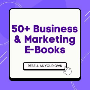 50+ Business & Marketing eBooks – Editable PLR & MRR Bundle