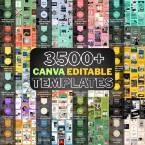 3500+ Canva Editable Social Media Templates