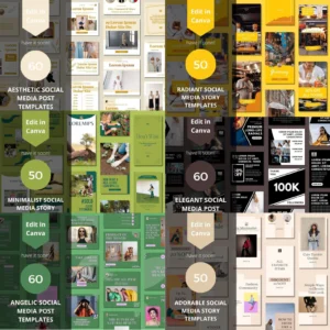 3500+ Canva Editable Social Media Templates