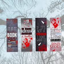 Thriller, Psychological Thriller Bookmark