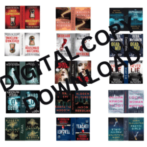 Psychological Thriller DIY MiniBooks DIGITAL PDF Printout