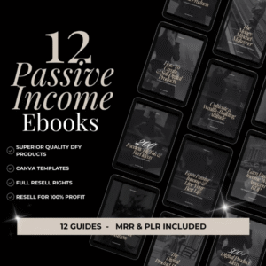 Passive Income eBook Bundle MRR master resell rights