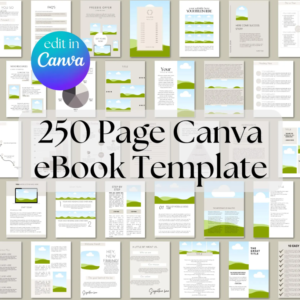 250 page book Template