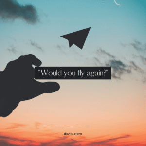 An English Suspense Story - "Would you fly again?"
