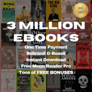 3 Million PLR Articles Bonus with reseller rights